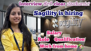 Interview ಹೇಗೆ clear ಮಾಡೋದು?Sagility is hiring Watch full video for detail information 