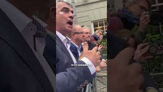 Independent Ireland Tds Speak To Protesters After Govt Confident Motion