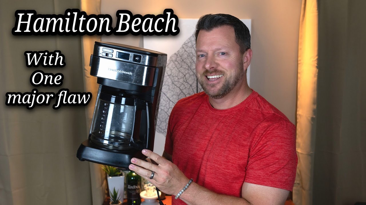  Hamilton Beach Programmable Coffee Maker, 12 Cups