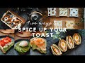 #2 Five Ways to Spice up Your Toast: Monte Cristo, Wanpaku... | Ăn Sáng Bánh Mì Không Chán {SUB}