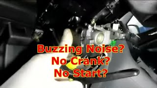 2003 Honda Accord Buzzing Noise & No Start