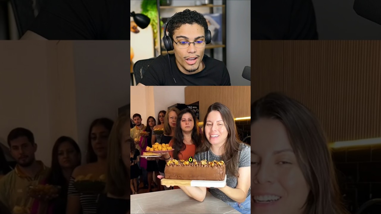O QUE LEVARAM PARA O ANIVERSÁRIO #shorts
