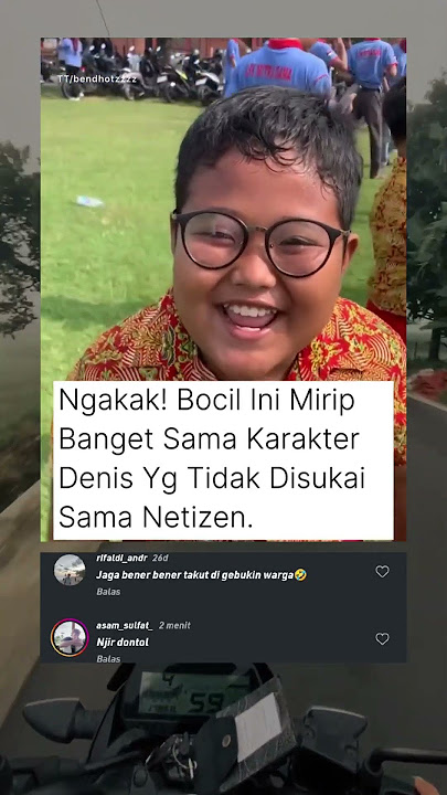 ngakakk!! anak ini punya suara mirip denis di kartun adit sopo jarwo