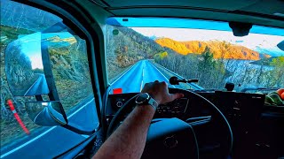 I've been planning this shot for a very long time POV Truck Driving Norway 4K60 Volvo FH540
