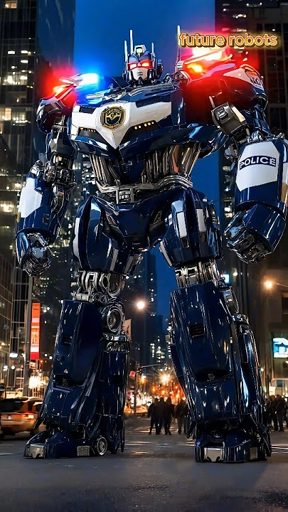 Transformations of Future Robots part121🤖 Police Car🚔, Delivery Truck🚚