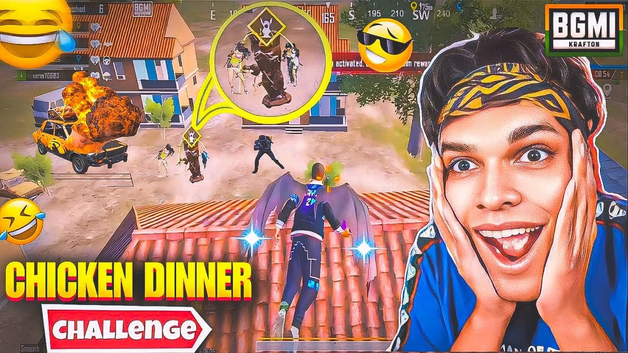 🥵 3.4 UPDATE CHICKEN DINNER | CHALLENGE | 😂🤣 BGMI GAMEPLAY WITH FUNNY ...