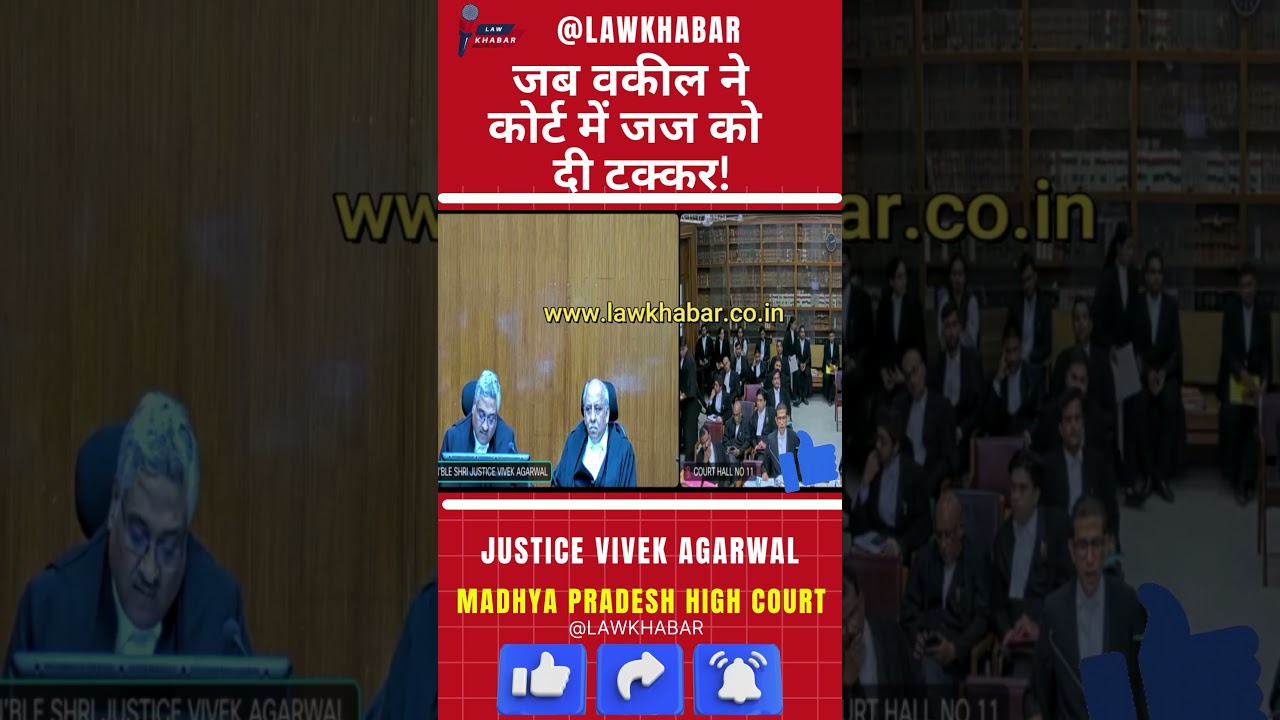 जब एक युवा वकील भिड़ गया जज साहब से #shorts #viral #lawyer #lawkhabar #judge #advocate