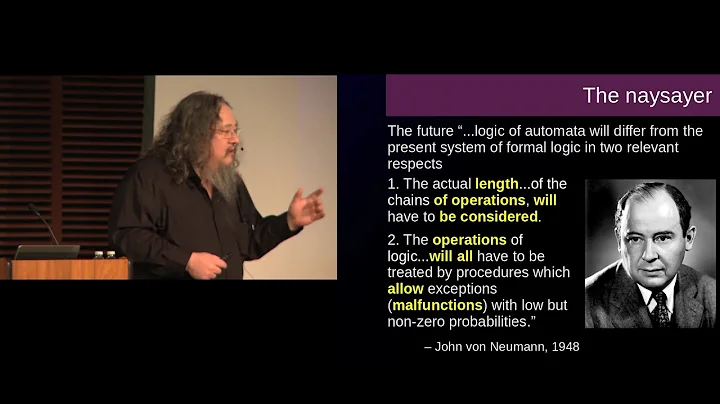 David Ackley - "Artificial Life For Bigger & Safer...