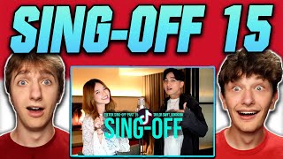 Americans React to SING-OFF TIKTOK SONGS PART 15 (Indonesia)