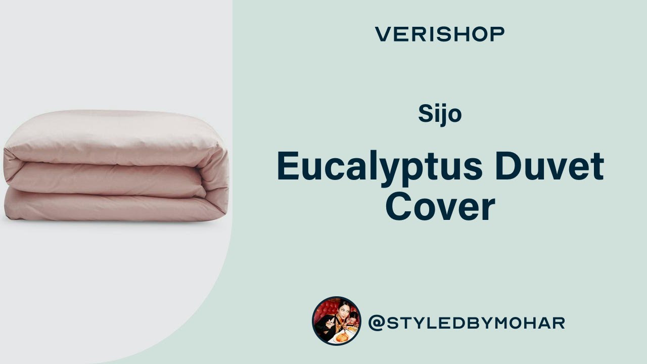 Sijo Eucalyptus Duvet Cover Review YouTube