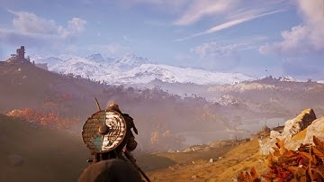 HOW BIG IS THE MAP in AC Valhalla? Ride Across Norway & England