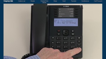 Mitel 6865i Phone: Outgoing Calls