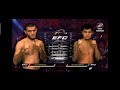 Исатай Темиров vs Расул Маммаев на EFC 33