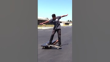 Gabe lands his first Nose Slide #shorts