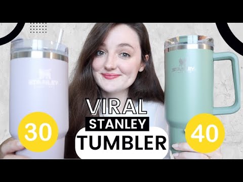 stanley cup sizes comparisons 40oz and 64oz｜TikTok Search