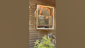 Window removal and prep. #remodel #construction #contractor #diy #carpenter #tools #build