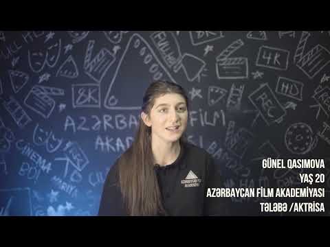 Azərbaycan Film Akademiyasının tələbəsi Günel Qasımova