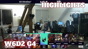 VIT vs RGE - Highlights | Week 6 Day 2 S12 LEC Spring 2022 | Vitality vs Rogue W6D2