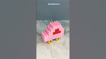 Satisfying Diy Building Blocks ASMR|Building Blocks Car/Vehicle#asmr #asmrsounds #shorts #shortvideo