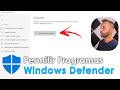 Permitir Programas Bloqueados pelo Windows Defender