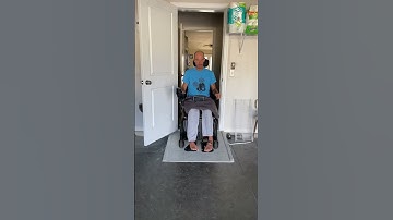 With This Concrete Ramp, Joshua Can Easily Access His Home #shorts