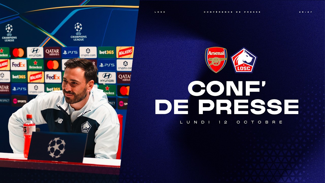 Conf' de presse de Davide Ancelotti et Olivier Giroud avant Arsenal - LOSC : le résumé 🎙️🔙