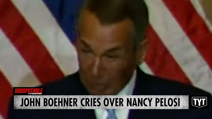 Former Republican House Speaker Cries During Pelos...