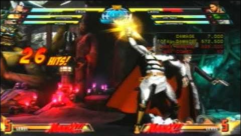 Marvel vs Capcom 3: Thor combo video