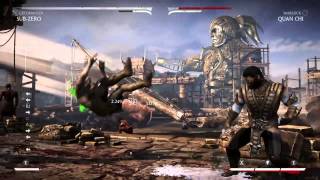 Mortal Kombat X_Double Ice floor slide punch CryoHammar Combo 38%-40% screenshot 5