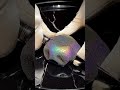 Cutting a iridescent sand stone with surreal precision #ai #asmr #abstract