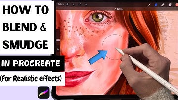 🎨 Procreate for Beginners: How to Smudge and Blend for Realistic Effects 🎨