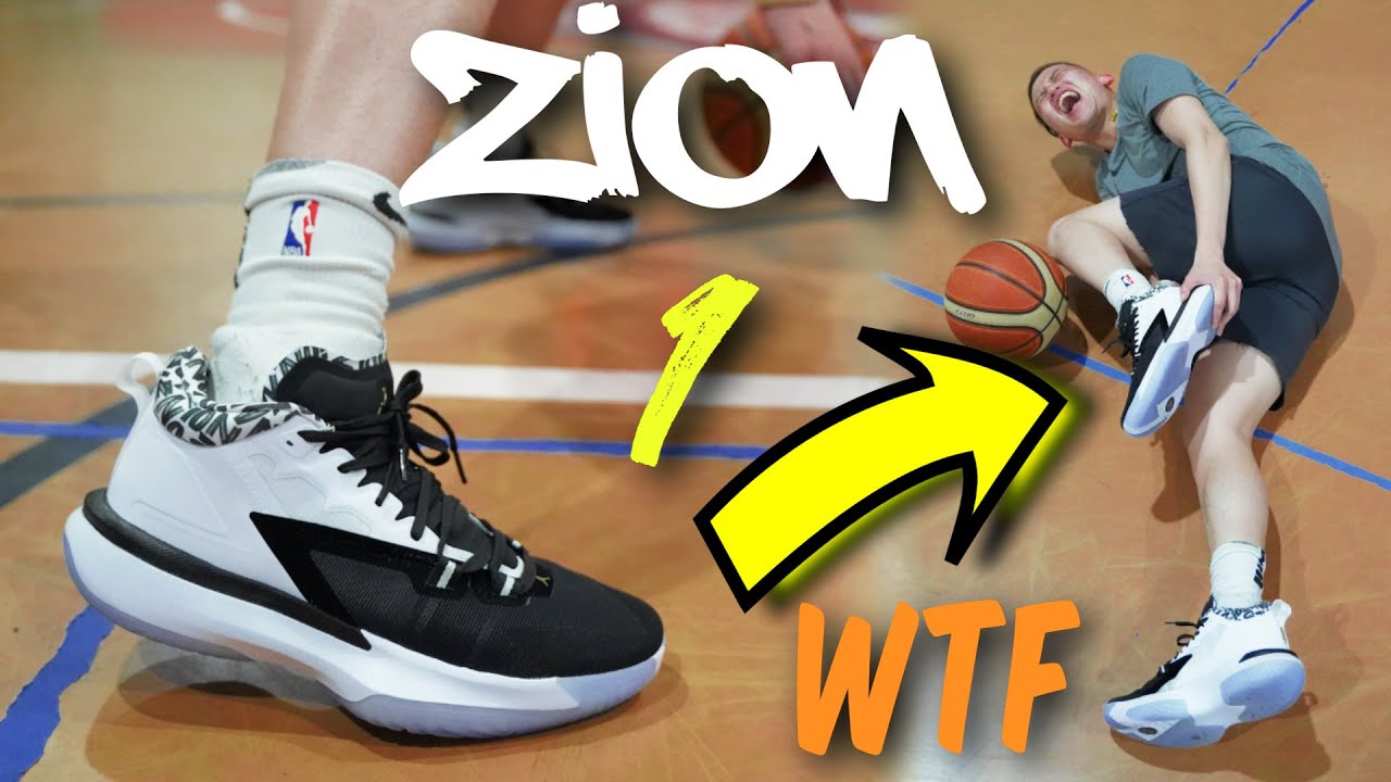 Testing ZION WILLIAMSON’S FIRST Signature Basketball Shoe! | Air Jordan ...