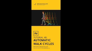 Automatic Walk Cycles (DUIK Bassel Tips Tricks) - After Effects Tutorial #shorts