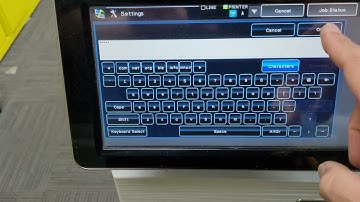 setup WiFi network for Sharp MX2610/2640