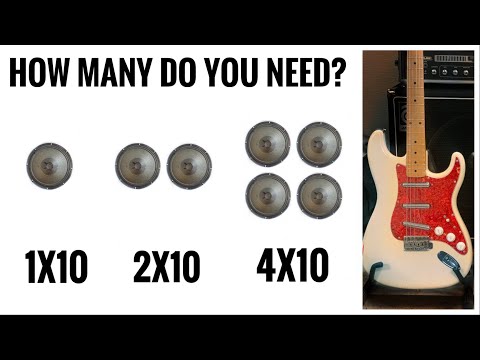 Download How using multiple speakers changes the guitar sound! 1X10 vs 2X10 vs 4X10