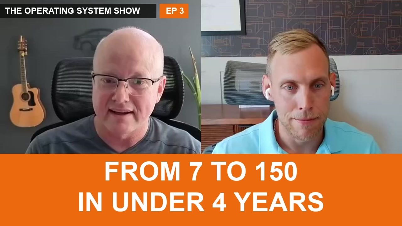 Video thumbnail: Sean Griffith on The Operating System Show: scaling SimpleTexting from 7 to 150 people