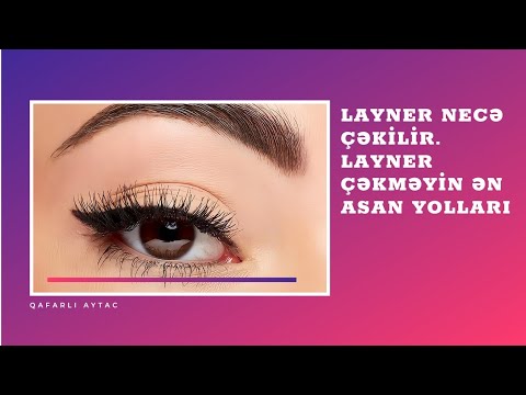 Video: Eyeliner Yapmanın 3 Yolu