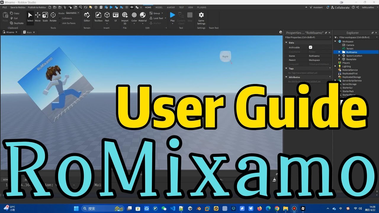 Romimo RoMixamo User Guide - YouTube