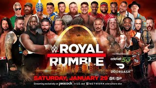 Royal Rumble 2024 | 30 Men Royal Rumble Match