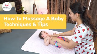 Newborn Baby Massage Tips | Step By Step Guide To Massaging Baby | Newborn Care screenshot 3