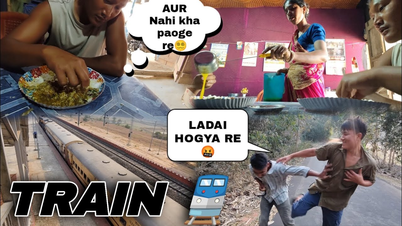 MOKE vs LUIYA FIGHT HOGYA 🤬 // GARJI TRAIN STATION🚉 @RAJBHAIYAVLOGS-r1x 