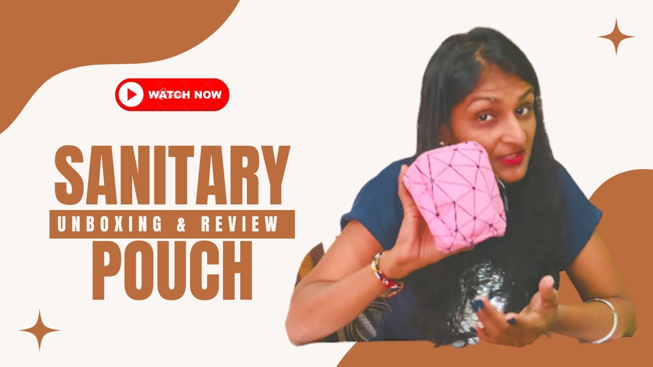 Women Sanitary Napkins Organizer I Sanitary Napkins Pads Pouch I Unboxing I Reviews