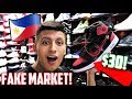 BEST FAKE OFF-WHITE AIR JORDAN SNEAKERS? Philippines FAKE Market! ONE Peso YEEZYS!