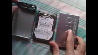 sony vaio usb portable HDD 3.0ver dismantle