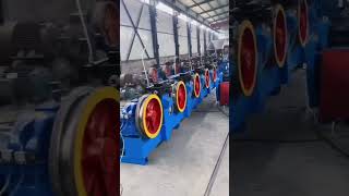 Wire Straightening Machine with horizontal drum