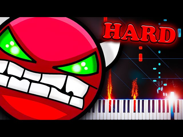 DJ Nate - Thermodynamix (from Geometry Dash) - Piano Tutorial