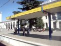 Отправление от станции Симферополь из окна ночного скорого поезда №132/131 Симферополь-Хмельницкий