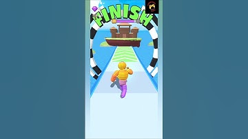 Rope Man 👨 Run lvl 1,2,3,4 & 5 #shorts  #gamingwithrabia #ropemanrun