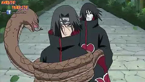 İtachi ws orochimaru-Naruto-shippuden-Türkçe Alt yazılı