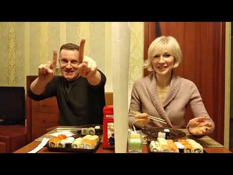 Телепатия суши челлендж. Папа VS Мама